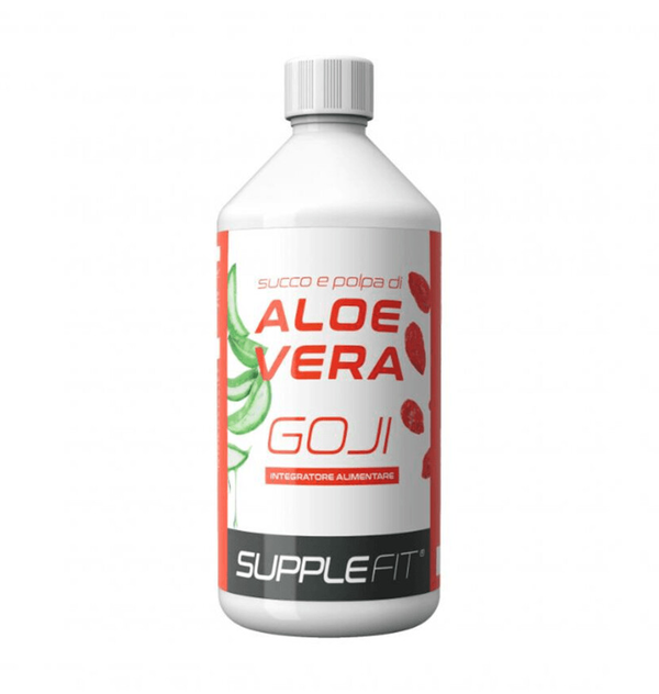 Saft und Fruchtfleisch der Aloe Vera mit Goji – 1 Liter